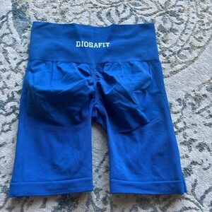Women's Blue Athletic Shorts